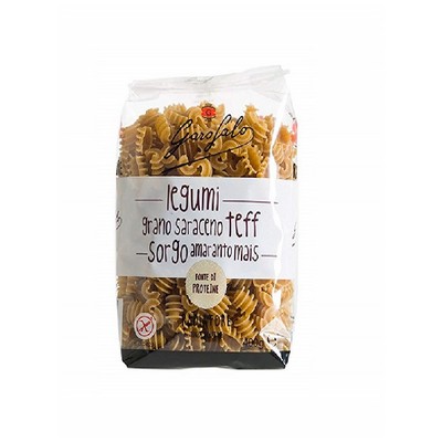 Special BOX - Legumes and Cereals Pasta - Gluten Free - RADIATORI (800Gr) + FUSILLI (800Gr)